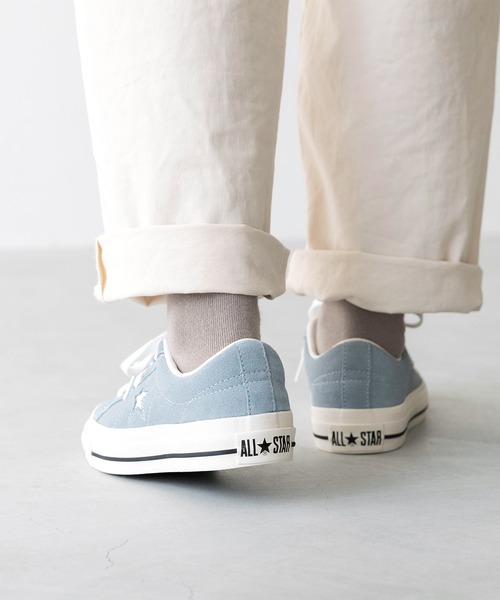 CONVERSE(コンバース)の「CONVERSE / コンバース ワンスター ONE STAR ベーシック スエード スニーカー(スニーカー・レディース・ネイビー/ライトブルー/ブラック/ブラウン系・23.0cm/24.0cm/23.5cm/24.5cm/27.0cm/26.5cm/26.0cm/25.5cm/25.0cm)」の16枚目の写真