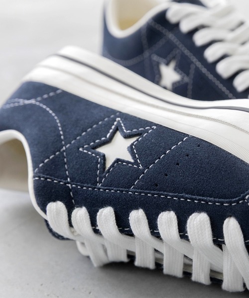 CONVERSE(コンバース)の「CONVERSE / コンバース ワンスター ONE STAR ベーシック スエード スニーカー(スニーカー・レディース・ネイビー/ライトブルー/ブラック/ブラウン系・23.0cm/24.0cm/23.5cm/24.5cm/27.0cm/26.5cm/26.0cm/25.5cm/25.0cm)」の8枚目の写真