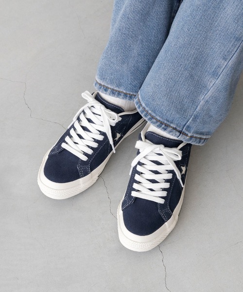 CONVERSE(コンバース)の「CONVERSE / コンバース ワンスター ONE STAR ベーシック スエード スニーカー(スニーカー・レディース・ネイビー/ライトブルー/ブラック/ブラウン系・23.0cm/24.0cm/23.5cm/24.5cm/27.0cm/26.5cm/26.0cm/25.5cm/25.0cm)」の12枚目の写真