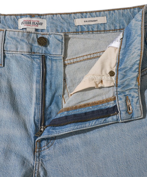 GUESS JEANS（ゲスジーンズ）の「【GUESS JEANS】JEANS GJ16 STRAIGHT（デニムパンツ・メンズ・サックスブルー/インディゴブルー/ワンウォッシュ/ブラック・MEDIUM/LARGE/X-LARGE/SMALL）」の14枚目の写真