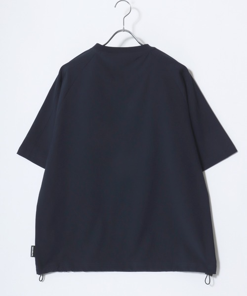 CAPTAIN STAG（キャプテンスタッグ）の「CAPTAIN STAG/キャプテンスタッグ LOFT AIR ストレッチ 裾ドローコード 半袖Tシャツ レディース メンズ（Tシャツ/カットソー・メンズ・グレー/チャコール/ネイビー・M/L/LL）」の9枚目の写真