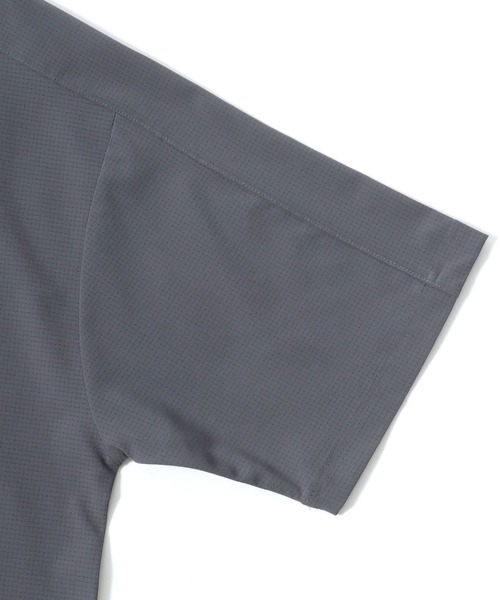 CAPTAIN STAG（キャプテンスタッグ）の「CAPTAIN STAG/キャプテンスタッグ LOFT AIR ストレッチ 裾ドローコード 半袖Tシャツ レディース メンズ（Tシャツ/カットソー・メンズ・グレー/チャコール/ネイビー・M/L/LL）」の11枚目の写真