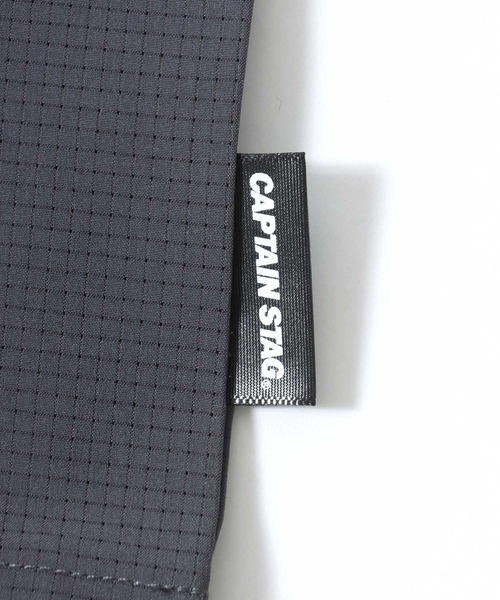 CAPTAIN STAG（キャプテンスタッグ）の「CAPTAIN STAG/キャプテンスタッグ LOFT AIR ストレッチ 裾ドローコード 半袖Tシャツ レディース メンズ（Tシャツ/カットソー・メンズ・グレー/チャコール/ネイビー・M/L/LL）」の14枚目の写真