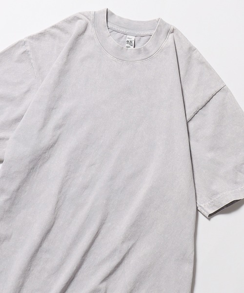 LOS ANGELES APPAREL（ロサンゼルスアパレル）の「LOS ANGELES APPAREL/ロサンゼルスアパレル 6.5OZ MINERAL WASH CREW NECK T-SHIRT 半袖Tシャツ ウォッシュ加工 オーバーサイズ（Tシャツ/カットソー・メンズ・ライム/アッシュグレー/ダークブラウン・S/M/L/XL）」の2枚目の写真