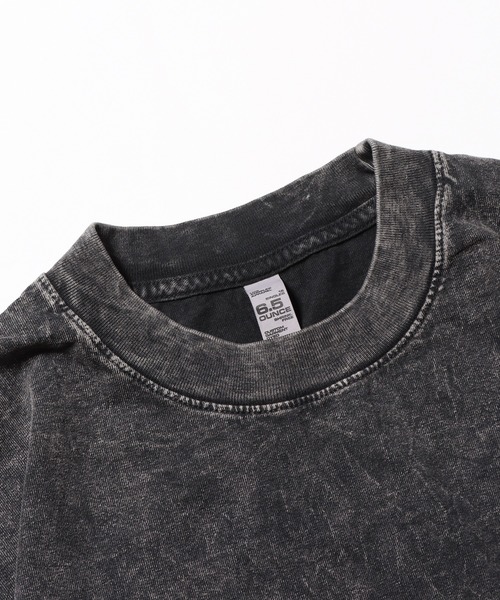 LOS ANGELES APPAREL（ロサンゼルスアパレル）の「LOS ANGELES APPAREL/ロサンゼルスアパレル 6.5OZ MINERAL WASH CREW NECK T-SHIRT 半袖Tシャツ ウォッシュ加工 オーバーサイズ（Tシャツ/カットソー・メンズ・ライム/アッシュグレー/ダークブラウン・S/M/L/XL）」の21枚目の写真