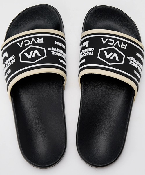 RVCA(ルーカ)の「【RVCA/ルーカ】25SS CHAINMAIL SHOWER SLIDE/シャワサン(シャワースライドサンダル)(サンダル・レディース・ホワイト/ブラック×ホワイト/グレー系その他・6/7)」の3枚目の写真