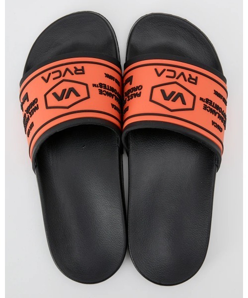 RVCA(ルーカ)の「【RVCA/ルーカ】25SS CHAINMAIL SHOWER SLIDE/シャワサン(シャワースライドサンダル)(サンダル・レディース・ホワイト/ブラック×ホワイト/グレー系その他・6/7)」の1枚目の写真