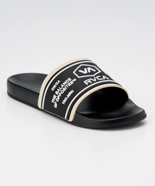 RVCA(ルーカ)の「【RVCA/ルーカ】25SS CHAINMAIL SHOWER SLIDE/シャワサン(シャワースライドサンダル)(サンダル・レディース・ホワイト/ブラック×ホワイト/グレー系その他・6/7)」の7枚目の写真