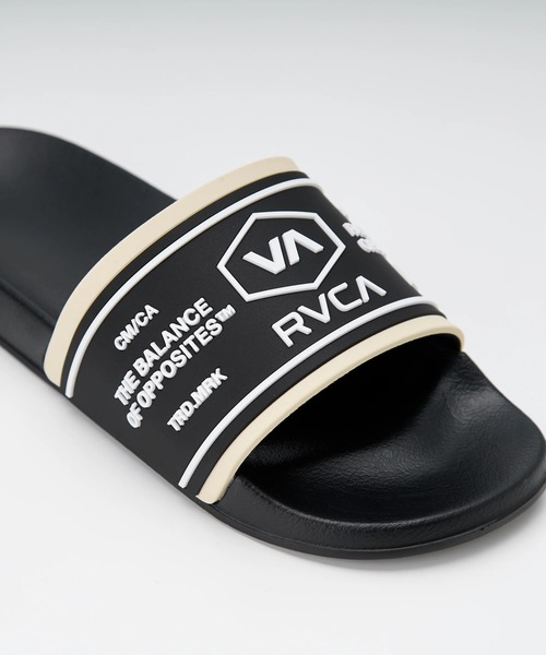 RVCA(ルーカ)の「【RVCA/ルーカ】25SS CHAINMAIL SHOWER SLIDE/シャワサン(シャワースライドサンダル)(サンダル・レディース・ホワイト/ブラック×ホワイト/グレー系その他・6/7)」の11枚目の写真