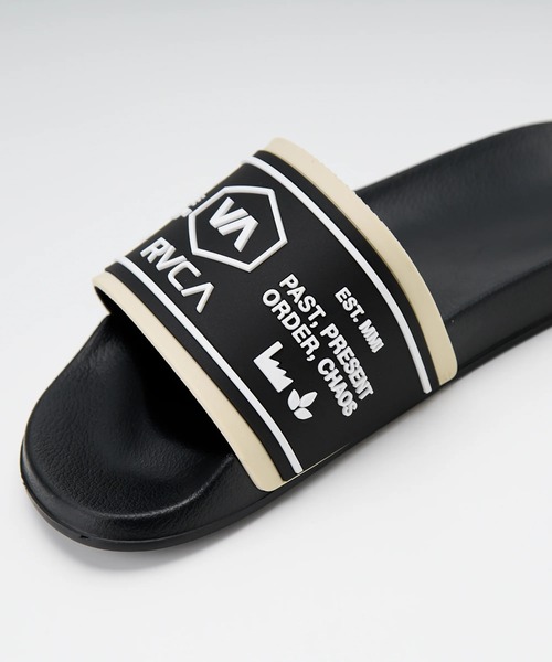RVCA(ルーカ)の「【RVCA/ルーカ】25SS CHAINMAIL SHOWER SLIDE/シャワサン(シャワースライドサンダル)(サンダル・レディース・ホワイト/ブラック×ホワイト/グレー系その他・6/7)」の12枚目の写真