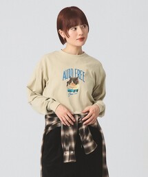 CHARI&CO | 【別注】CHARI&CO / AMUCHAN AUTO FREE CREW NECK T-SHIRTS(Tシャツ/カットソー)