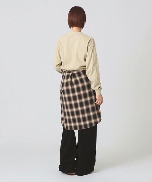 CHARI&CO（チャリアンドコー）の「【別注】CHARI&CO / AMUCHAN AUTO FREE CREW NECK T-SHIRTS（Tシャツ/カットソー・レディース・ホワイト/ベージュ・ONE SIZE）」の5枚目の写真