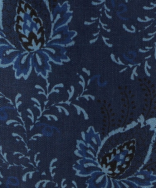 SOULEIADO(ソレイアード)の「リネンプリント ラップキャミソールドレス(ワンピース・レディース・ネイビー/ブルー系その他/ライトブルー・36)」の13枚目の写真