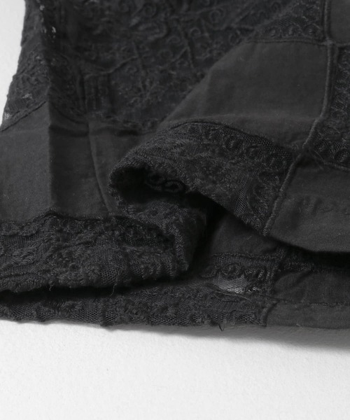 セール】crinkle crinkle crinkle patchwork embroidery pants
