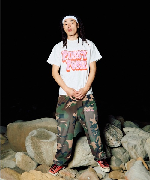 WOKE EDGE(ウォークエッジ)の「Splayed Camo Sweat Pants(スウェットパンツ・メンズ・カモフラージュ・M/L)」の12枚目の写真