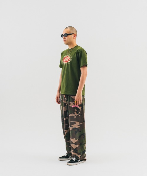 WOKE EDGE(ウォークエッジ)の「Splayed Camo Sweat Pants(スウェットパンツ・メンズ・カモフラージュ・M/L)」の14枚目の写真