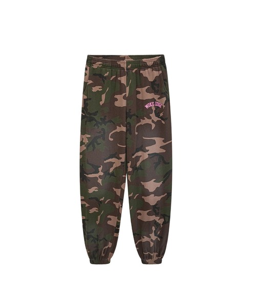 WOKE EDGE(ウォークエッジ)の「Splayed Camo Sweat Pants(スウェットパンツ・メンズ・カモフラージュ・M/L)」の2枚目の写真