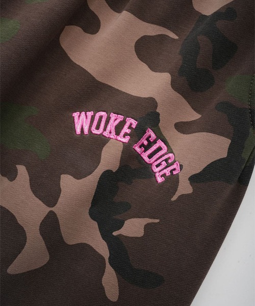 WOKE EDGE(ウォークエッジ)の「Splayed Camo Sweat Pants(スウェットパンツ・メンズ・カモフラージュ・M/L)」の5枚目の写真