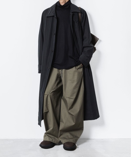 VEIN （ヴェイン）の「コットンモールスキン 3Dフィールド トラウザーズ / COTTON MOLESKIN 3D FILED TROUSERS（カーゴパンツ・メンズ・ブラック/カーキ・1/3/2）」の16枚目の写真