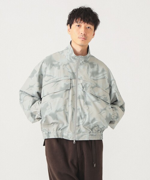 BEAMS(ビームス)の「ショート ウェーディング ブルゾン(ブルゾン・メンズ・グレー/クリーム・S/M/L/XL)」の13枚目の写真