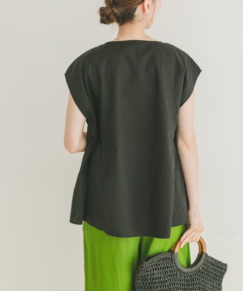 ITEMS URBANRESEARCH(アイテムズ アーバンリサーチ)の「ワイドスキッパーブラウス(シャツ/ブラウス・レディース・ブラック/ブルー/ホワイト・FREE)」の21枚目の写真