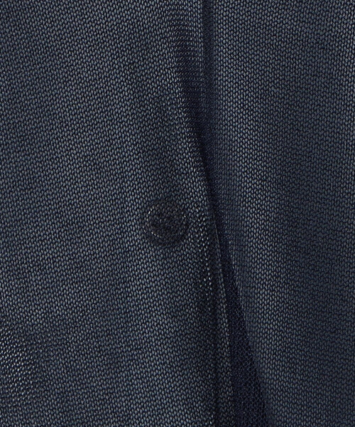 Gabardine K.T（ギャバジンケーティー）の「【前後２ＷＡＹ】ドライタッチレーヨン シアーニットベスト（ニット/セーター・レディース・ネイビー・9号）」の17枚目の写真