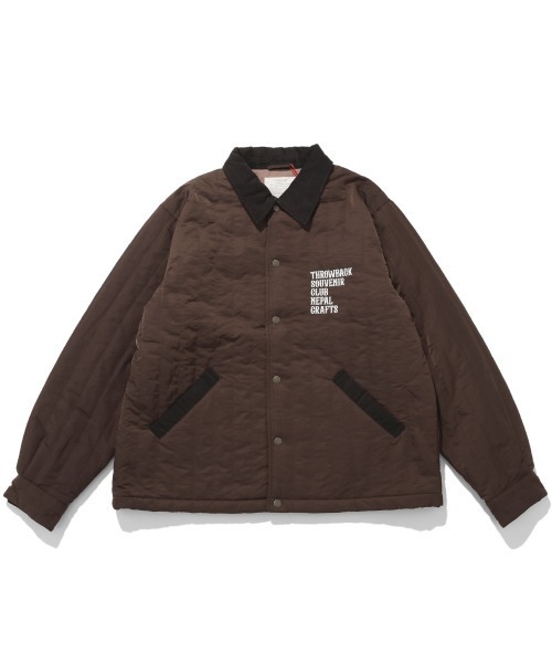 KRIFF MAYER（クリフメイヤー）の「スーベニア刺繍キルトコーチJK（その他アウター・メンズ・ブラック/セージグリーン/ダークブラウン/サンドベージュ/マスタード・MEDIUM/LARGE/X-LARGE）」の10枚目の写真