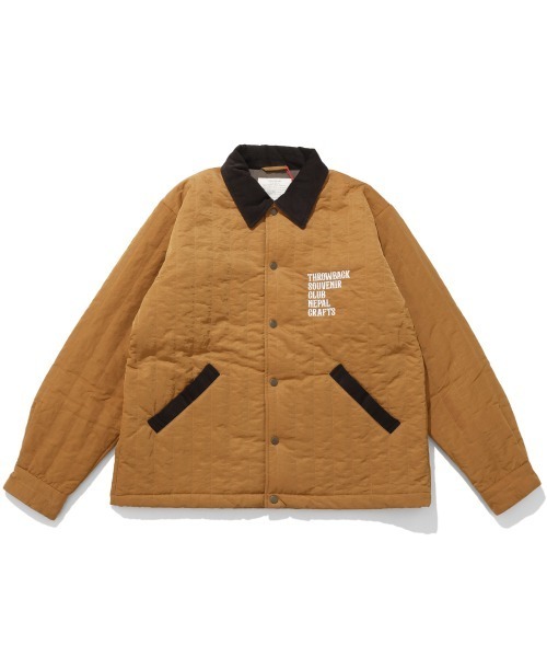 KRIFF MAYER（クリフメイヤー）の「スーベニア刺繍キルトコーチJK（その他アウター・メンズ・ブラック/セージグリーン/ダークブラウン/サンドベージュ/マスタード・MEDIUM/LARGE/X-LARGE）」の12枚目の写真