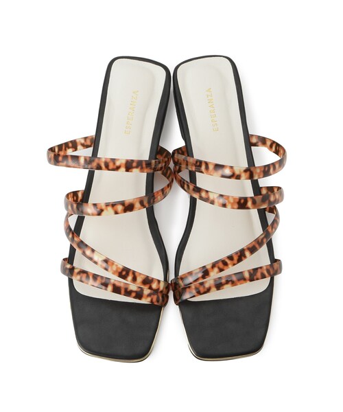 【完売必至】プラダ お洒落な♪スクエアトゥ サテン ミュール サテン PRADA(プラダ) サンダル・ミュール(レディース) - 海外