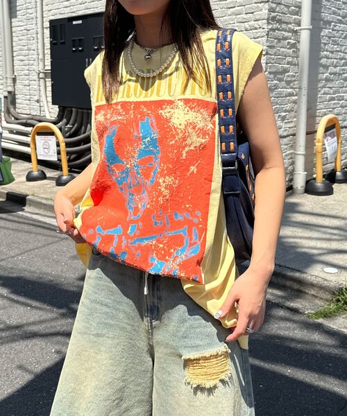 タンクトップ ノースリーブ 「RePRODUCTION LABEL / リプロダクションレーベル」アソートヴィンテージフェードノースリーブTEE レデ RePRODUCTION LABEL / リプロダクションレーベル】アソート