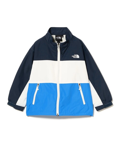 THE NORTH FACE(ザノースフェイス)の「【UVカット・撥水】THE NORTH FACE / トドラー ティー エヌエフ アトモス フィア ジャケット 2025FW(100~120cm)(ブルゾン・キッズ・ネイビー/レッド・110/100/120)」の3枚目の写真