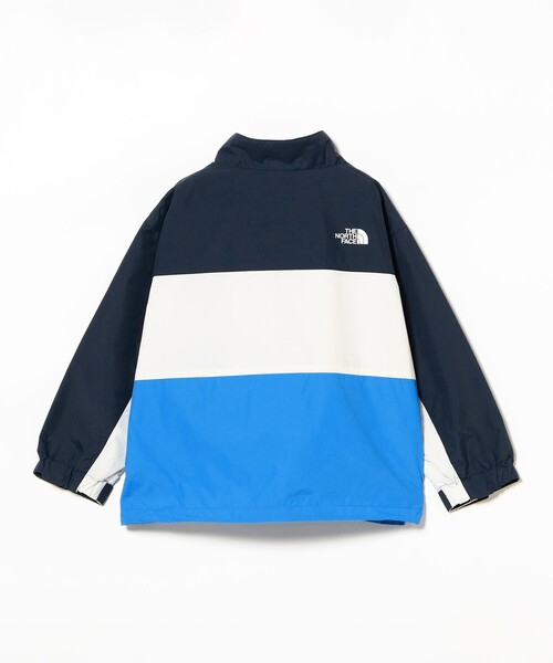 THE NORTH FACE(ザノースフェイス)の「【UVカット・撥水】THE NORTH FACE / トドラー ティー エヌエフ アトモス フィア ジャケット 2025FW(100~120cm)(ブルゾン・キッズ・ネイビー/レッド・110/100/120)」の5枚目の写真