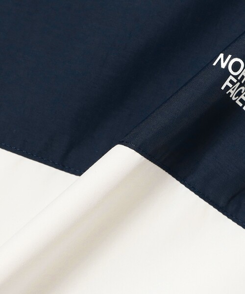 THE NORTH FACE(ザノースフェイス)の「【UVカット・撥水】THE NORTH FACE / トドラー ティー エヌエフ アトモス フィア ジャケット 2025FW(100~120cm)(ブルゾン・キッズ・ネイビー/レッド・110/100/120)」の6枚目の写真