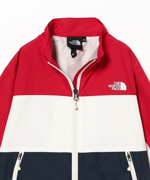THE NORTH FACE(ザノースフェイス)の「【UVカット・撥水】THE NORTH FACE / トドラー ティー エヌエフ アトモス フィア ジャケット 2025FW(100~120cm)(ブルゾン・キッズ・ネイビー/レッド・110/100/120)」の8枚目の写真