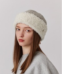 Chapeau d' O | Chapeau d' O  CheckxBoa Toque Watch / シャポードオー(ハット)