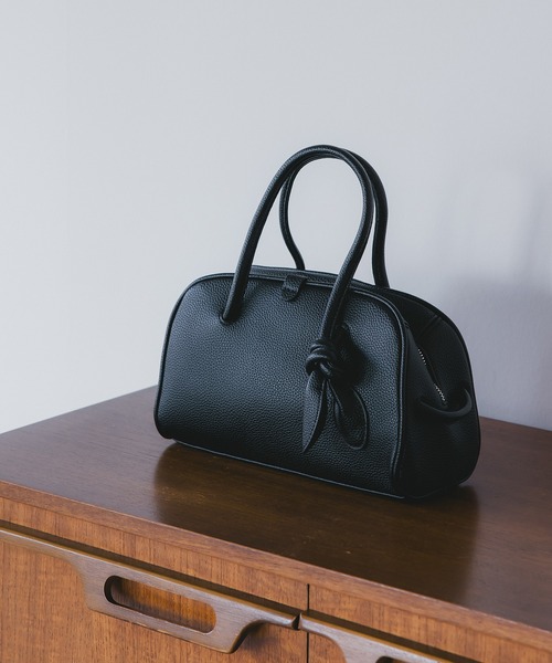 ラウンドミニボストンバック　トープ ラウンドミニボストンバック | BEARDSLEY(ビアズリー)レディース