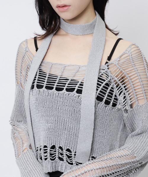 SPIRALGIRL（スパイラルガール）の「ストール付きかぎ編み