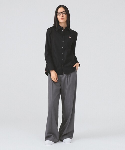 FRED PERRY (フレッドペリー)PANELLED SHIRT 別注】FRED PERRY / PANELLED SHIRT（シャツ/ブラウス）｜FRED