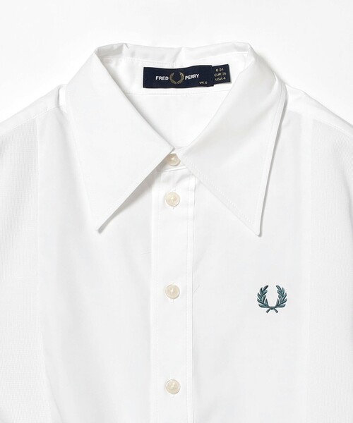 ●●最終処分価格●● FRED PERRY シャツ ブラウス ストライプ ぼかし ○○最終処分価格○○ FRED PERRY シャツ ブラウス ストライプ