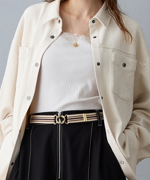 NICOLE CLUB（ニコル　クラブ）の「ゴムベルト（ベルト・レディース・ブラック/その他6/その他4/その他2/ブラウン/その他3・FREE）」の6枚目の写真