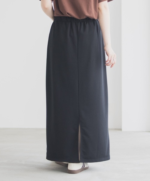 Mac-House(マックハウス)の「Idnes スウェットナロースカート(スカート・レディース・グレー/ブラック・M)」の10枚目の写真