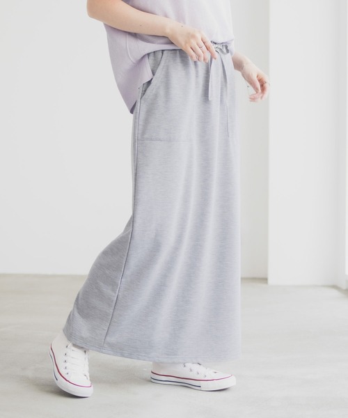 Mac-House(マックハウス)の「Idnes スウェットナロースカート(スカート・レディース・グレー/ブラック・M)」の17枚目の写真