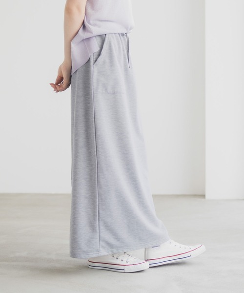 Mac-House(マックハウス)の「Idnes スウェットナロースカート(スカート・レディース・グレー/ブラック・M)」の20枚目の写真