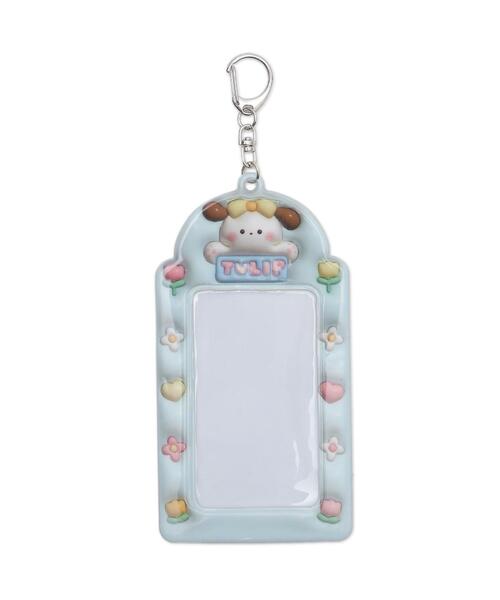 WEGO/ぷっくりアニマルカードホルダーキーホルダー（カードケース