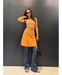 Desigual | ウォッシュドフレアジーンズ(デニムパンツ)
