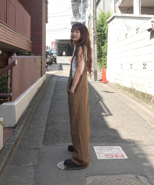 TEEN BOOP チェックルーズロンパース ブラウン チェックルーズロンパース – TEEN BOOP 公式通販サイト