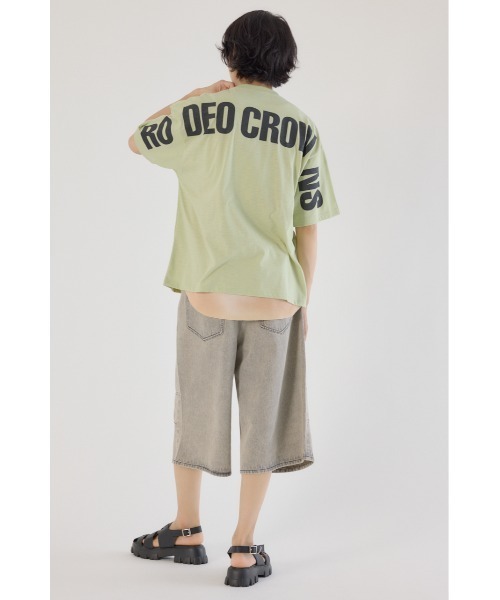RODEO CROWNS WIDE BOWL(ロデオクラウンズワイドボウル)の「タイダイタンクアンサンブルTシャツ(Tシャツ/カットソー・メンズ・ライトカーキ/ブラック/オフホワイト・MEDIUM/LARGE)」の11枚目の写真