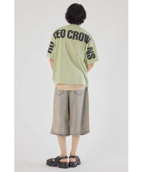 RODEO CROWNS WIDE BOWL(ロデオクラウンズワイドボウル)の「タイダイタンクアンサンブルTシャツ(Tシャツ/カットソー・メンズ・ライトカーキ/ブラック/オフホワイト・MEDIUM/LARGE)」の12枚目の写真