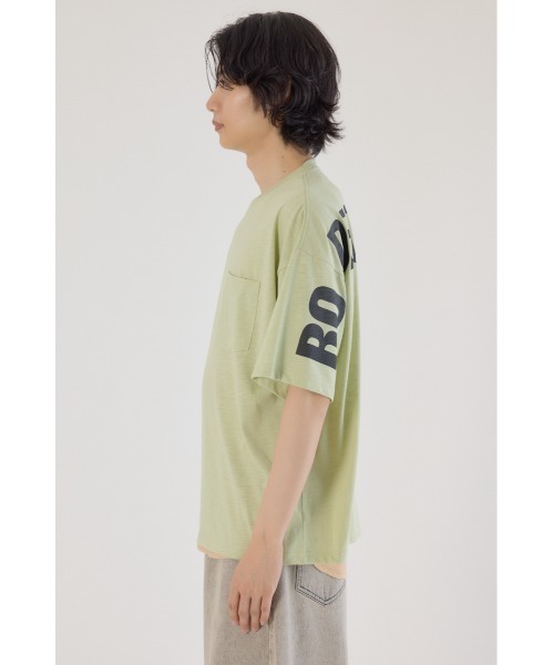 RODEO CROWNS WIDE BOWL(ロデオクラウンズワイドボウル)の「タイダイタンクアンサンブルTシャツ(Tシャツ/カットソー・メンズ・ライトカーキ/ブラック/オフホワイト・MEDIUM/LARGE)」の14枚目の写真