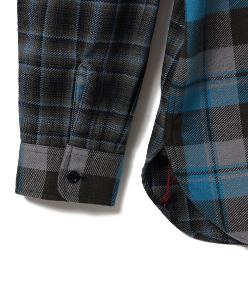 BEAMS(ビームス)の「【別注】SUGAR CANE / クレイジー ワークシャツ(シャツ/ブラウス・メンズ・ブラック/ネイビー・S/M/L/XL)」の5枚目の写真